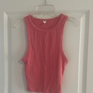 Pink tank top